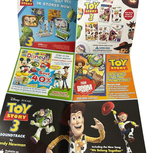 Toy Story 3 Nintendo Wii Video Game With Manual Untested - Picture 8 of 11